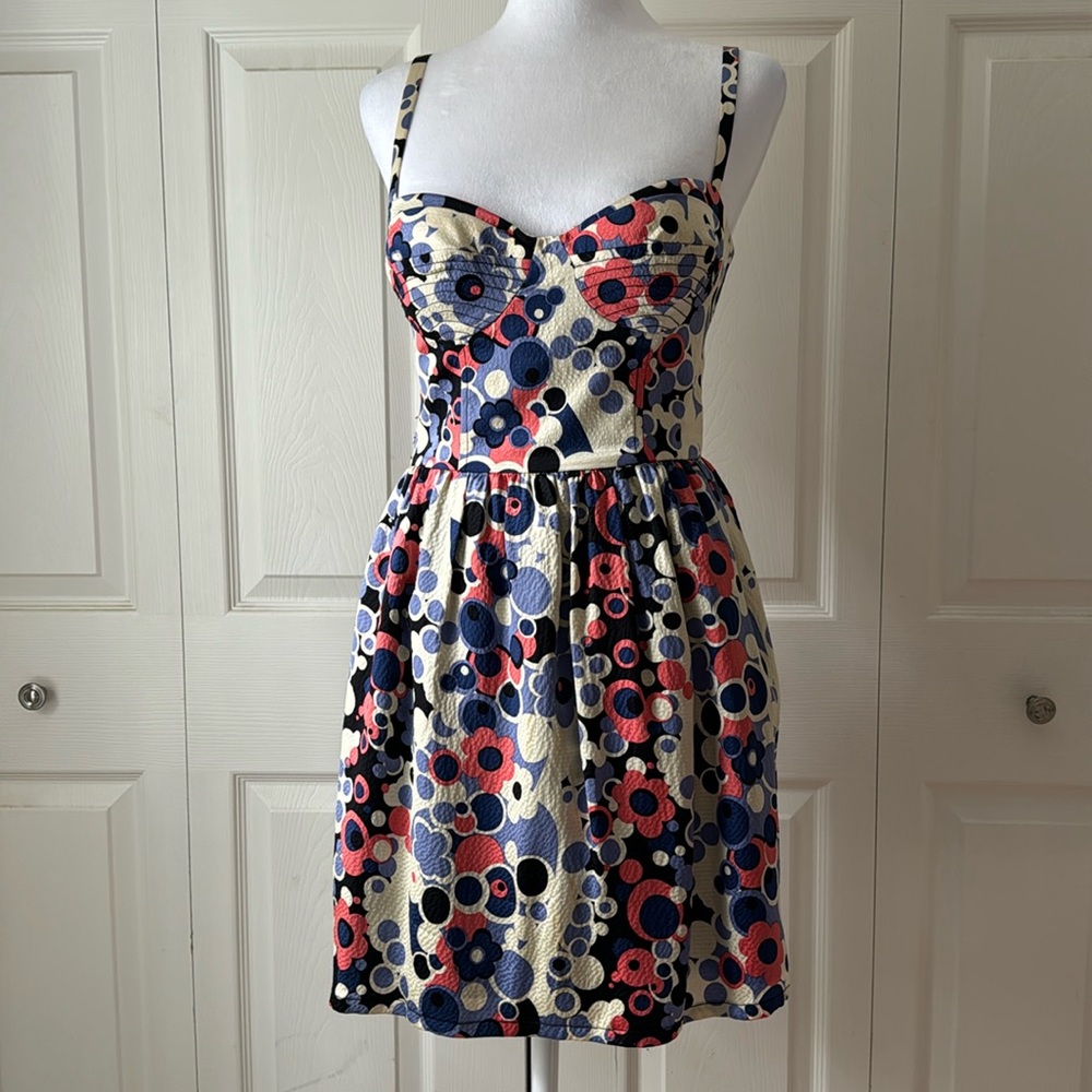 Single 100% silk mini dress - size XS